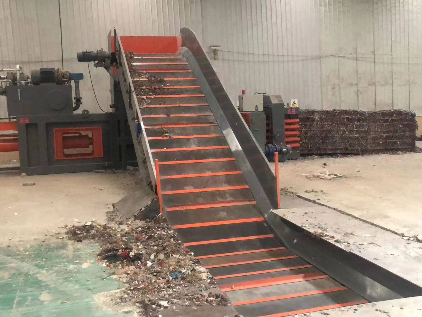 全钢板打包机应用案例展示